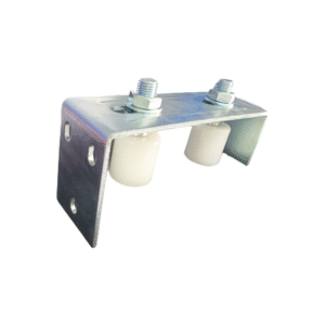 Sliding gate nylon guide roller bracket